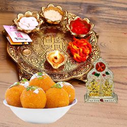 Marvelous Pooja Combo gift to Dadra and Nagar Haveli