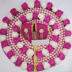Marvelous Laddu Gopal Designer Flower Dress to Hariyana