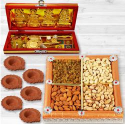 Pious Dhan Laxmi N Kuber Bhandari Yantra Combo Gift