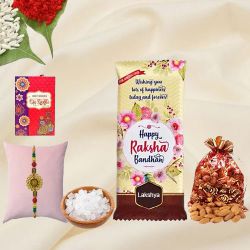 Endearing Rakhi Personalized Chocolate Surprises