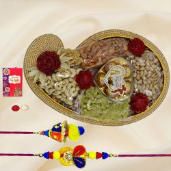 Dry Fruits Platter for Bhai-Bhabi Rakhi