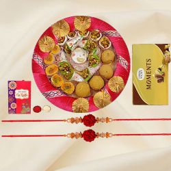 Rudraksha Rakhi n Happiness of Sweets