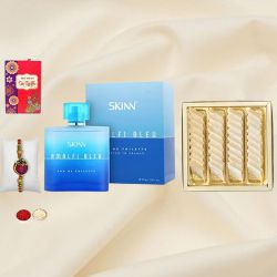Titan Amalfi Bleu Perfume for Men n Fancy Rakhi