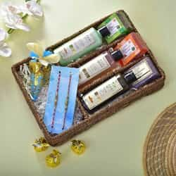 Magnificent Duo Rakhi Spa Hamper