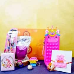 Exquisite Pop It Up Special Kids Rakhi Hamper to Hariyana