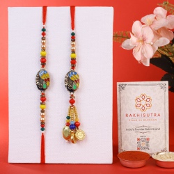 Premium Bhai Bhabhi Rakhi Gift