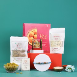 Premium Rakhi n Festive Treats Gift