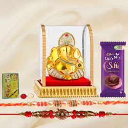 Sacred Ganesh Rakhi Gift
