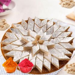 Mouth-watering Haldiram Kaju Katli