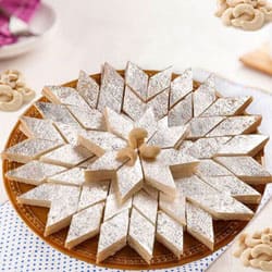 Mouth-watering Haldiram Kaju Katli to Hariyana