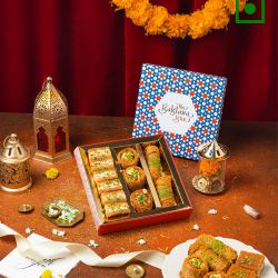 Diwalis Kunafa Sweet to India