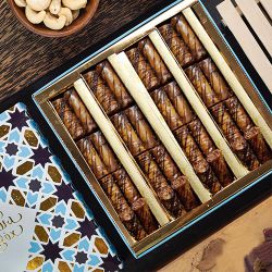 Blissful Chocolate Finger Baklava Gift Box to India