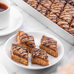 Devilishly Good Chocolate Diamond Baklava Box to Hariyana