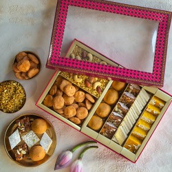 Tasty Assorted Sweets with Namkeen N Mathri from Kesar to Dadra and Nagar Haveli