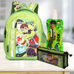 Exclusive Ben 10 School Utility Gift Hamper for Kids to Mavelikara