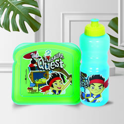 Exciting Disney Jake and The Never Land Pirates Sipper Bottle n Lunch Box to Kollam