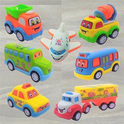 Marvelous Unbreakable Push N Go Crawling Toy Car Set to Dadra and Nagar Haveli