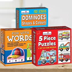 Marvelous Triple Learning Puzzle Set for Kids to Dadra and Nagar Haveli