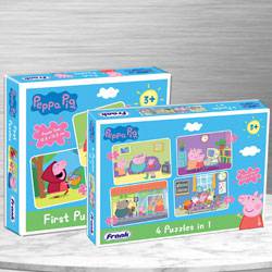 Wonderful Set of 2 Puzzles for Kids to Hariyana