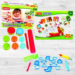 Marvelous Funskool Fun Dough Gift Set N Fun Dough Roller Set to Alwaye