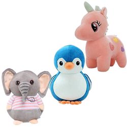Exclusive Threesome Stuffed Toys Combo for Kids
