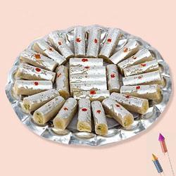 Delicious Kaju Roll for Pooja to Cooch Behar