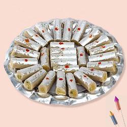 Delicious Kaju Roll for Pooja to Marmagao