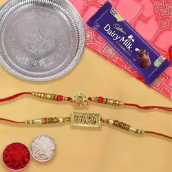 Enthralling Rakhi Covey to Uk-rakhi-thali.asp