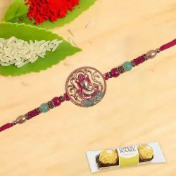 Ferrero Rocher with Kids Rakhi to Rakhi-to-uk.asp