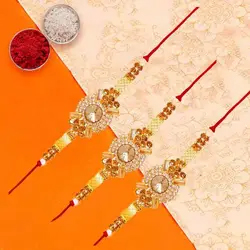 Festive AD Stone with Beads Rakhi to Uk-only-rakhi.asp