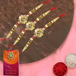 Stone n Beads Exotica Rakhi to Rakhi-to-uk.asp