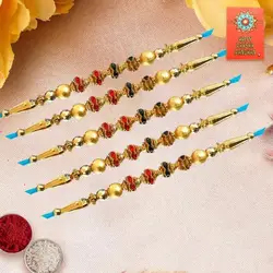 Beads Blaze Elegant Rakhi Sets to Rakhi-to-uk.asp