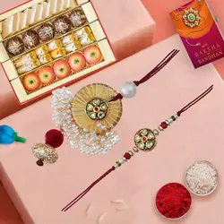 Mixed Bag Sweets n Fantastic Couple Rakhi to Rakhi-to-uk.asp