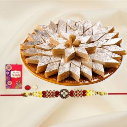 Unfurl Sweets Magic with Ethnic Rakhi to Rakhi-to-usa.asp