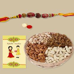 Ethnic Rakhi with Mixed Dry Fruits to Usa-serch-by-price.asp
