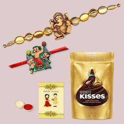Ethnic Bhai Rakhi n Kids Rakhi with Hershey Chocolate to Usa-serch-by-price.asp