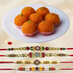 Uncountable Rakhi n Ladoo Duo to Rakhi-to-usa.asp