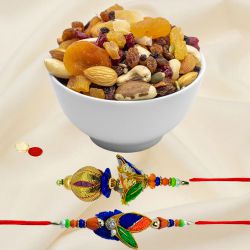 Fab Bhaiya Bhabhi Rakhi N Dry Fruits Combo to Usa-serch-by-price.asp