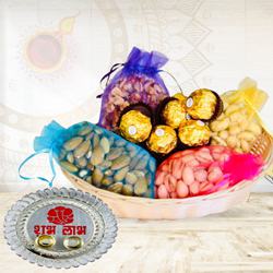 Amazing Ferrero Rocher N Dry Fruits Gift Hamper to Diwali-usa.asp