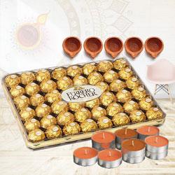 Amazing Ferrero Rocher Combo Gift<br> to Diwali-usa.asp