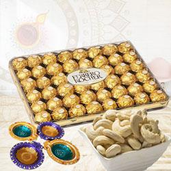 Remarkable Ferrero Rocher N Dry Fruits Combo<br> to Diwali-usa.asp