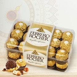 Delicious Ferrero Rocher Chocolate Box<br> to Diwali-usa.asp
