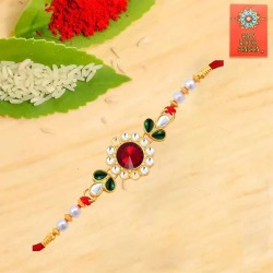 Send a Delightful One Ethnic Rakhi for your Brother to Usa-serch-by-price.asp