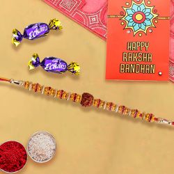 Spiritual Rakhi Gift Pack to India
