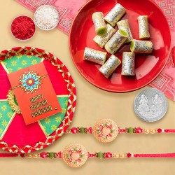 Special Rakhi Combo with Complimentary Card to Rakhi-to-usa.asp