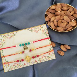 Almonds care for Rakhi Beloved Trio to Usa-rakhi-dry-fruits.asp