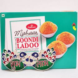 Finest Combo of Boondi Ladoo with Shubh Labh to Diwali-usa.asp
