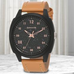 Wonderful Sonata Volt Analog Mens Watch