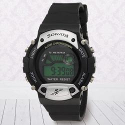 Admirable Sonata Super Fibre Digital Mens Watch