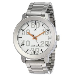 Mesmerizing Fastrack Casual Analog Stainless Steel Mens Watch to India